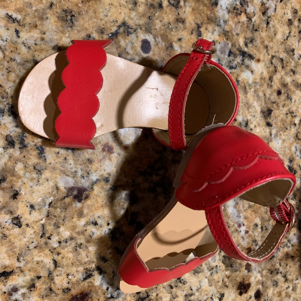 Red Janie & Jack Sandals